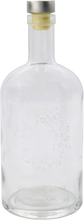 Bottle W. Lid, Sparkling, Clear Home Tableware Jugs & Carafes Water Carafes & Jugs Nude Nicolas Vahé