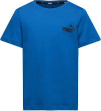 Ess Small Logo Tee B T-shirts Short-sleeved Blå PUMA*Betinget Tilbud