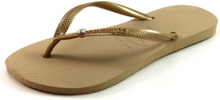 Havaianas slippers Slim Crystal Glamour Beige / Khaki HAV21