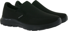 Skechers Flex Advantage 4.0 Mattus Sneaker vegane Turnschuhe mit Air-Cooled Memory Foam®-Innensohle 232239-BBK Schwarz