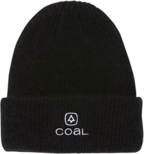 COAL The Morgan Beanie kuschelige Winter-Mütze gemütliche Strick-Mütze mit Logo-Stick 2202546-BLK-254605 Schwarz