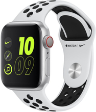 Apple Watch Nike Series 6 (GPS + Cellular) with Nike Sport Band 40mm Silver Aluminium Case - Grey