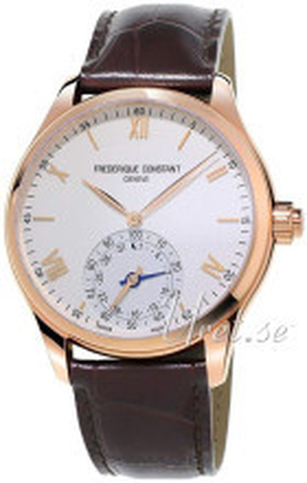 Frederique Constant FC-285V5B4 Horological Smartwatch Silverfärgad/Läder Ø42 mm