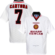 Manchester United Shirt Uit 1996-1998 + Cantona 7 - Maat XL