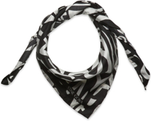 Sgyumma, 2041 Silk Scarves Designers Scarves Lightweight Scarves Black STINE GOYA