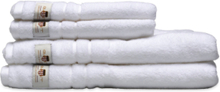 4-Pack Archive Shield Towel Home Textiles Bathroom Textiles Towels & Bath Towels Bath Towels White GANT