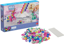 Learn To Build Unicorns Toys Building Sets & Blocks Building Sets Multi/patterned Plus-Plus