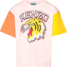 Short Sleeves Tee-Shirt T-shirts Short-sleeved Pink Kenzo