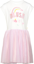 Short Sleeved Dress Dresses & Skirts Dresses Casual Dresses Short-sleeved Casual Dresses Pink Billieblush