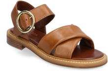 Lyna Designers Sandals Flat Brown See By Chloé