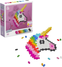 Plus-Plus Puzzle By Number Unicorn 250Pcs Toys Building Sets & Blocks Building Sets Multi/patterned Plus-Plus