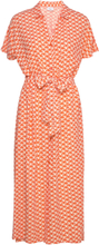 Blancasz Ss Dress Knælang Kjole Orange Saint Tropez