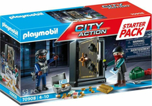 Playset Playmobil City Action Starter Pack Safe 70908