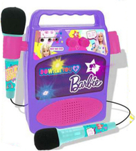 Högtalare med Karaoke Mikrofon Barbie