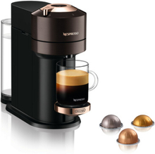 Nespresso Vertuo Next Premium Dark Braun Kapsel Kaffemaskine - Brun