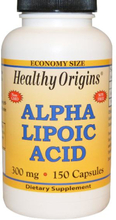 Alfa-liponzuur, 300 mg (150 Capsules) - Healthy Origins
