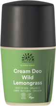 Wild Lemongrass Deo 50 Ml Deodorant Roll-on Nude Urtekram*Betinget Tilbud