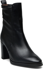 Libi Shoes Boots Ankle Boots Ankle Boots With Heel Black Wonders