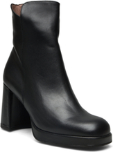 Santo Shoes Boots Ankle Boots Ankle Boots With Heel Black Wonders