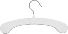 Hanger White Star Home Kids Decor Storage Hooks & Hangers Hvit Kid's Concept*Betinget Tilbud