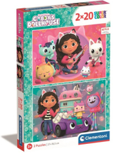 Clementoni Gabby's Dollhouse Pussel 2x20-bitar
