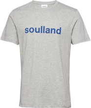 Chuck T-Shirt T-shirts Short-sleeved Grå Soulland*Betinget Tilbud