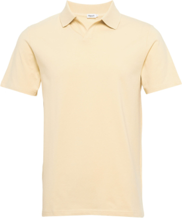 M. Lycra Polo T-Shirt Polos Short-sleeved Gul Filippa K*Betinget Tilbud