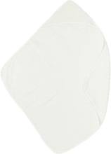 MEYCO Musslin Håndklæde med hætte Uni Off white 80 x 80 cm