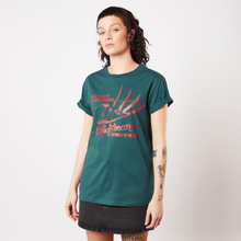 A Nightmare On Elm Street Welcome To My Nightmare Women's T-Shirt - Forest Green - XS