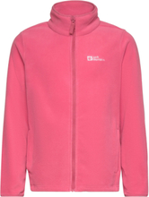 Taunus Jacket K Sport Fleece Outerwear Fleece Jackets Pink Jack Wolfskin