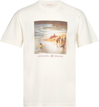 Loose T-Shirt Tops T-Kortærmet Skjorte Cream Revolution