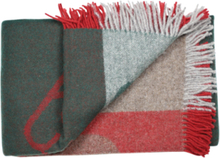 "Leonard 140X240 Cm Home Textiles Cushions & Blankets Blankets & Throws Red Silkeborg Uldspinderi"
