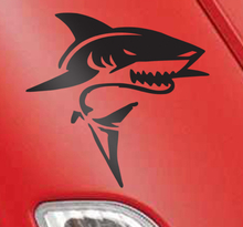 Sticker witte haai