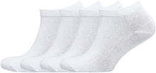 Sock Ankle 4 P Basic Pique Lingerie Socks Footies-ankle Socks White Lindex