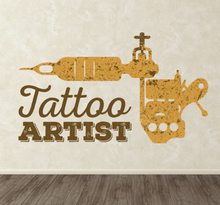 Muursticker Tattoo artist
