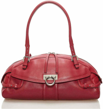 Pre-eide Gancini Leather Shoulder Bag Ab-21 5815