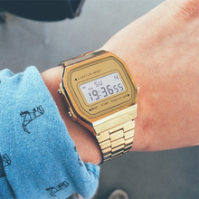 The golden retro watch