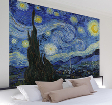 Sticker De sterrennacht van Gogh