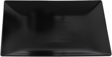Aida - Quadro tallerken 21x21 cm svart