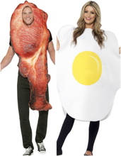 Parkostyme - Egg og Bacon Kostyme