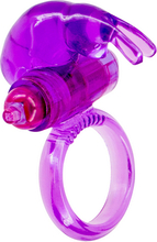 Seven Creations Ultra Soft Vibrating Jelly Rabbit Cockring