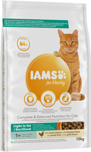 Zum Sonderpreis! IAMS Katzenfutter 10 kg / 15 kg - Vitality Fettarme Rezeptur / Sterilised (10 kg)