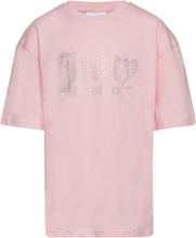 Diamante Boyfriend Tee T-shirts Short-sleeved Rosa Juicy Couture*Betinget Tilbud