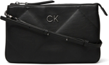 "Re-Lock Quilt Crossbody Bags Crossbody Bags Black Calvin Klein"