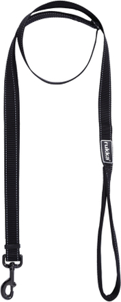 Rukka® Bliss Leine, schwarz - Grösse M: 200 cm lang, 20 mm breit