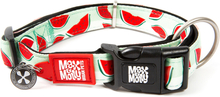 Max & Molly Smart ID Halsband Watermelon - Grösse L: 39-62 cm Halsumfang, B 25 mm