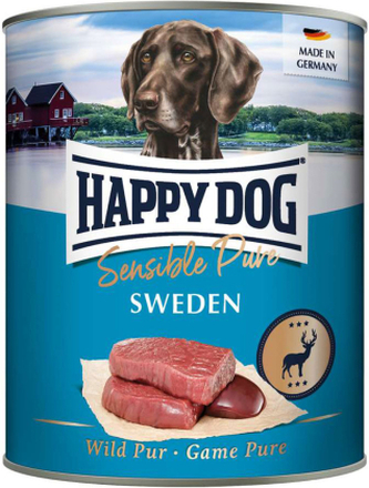 Happy Dog Sensible Pure 6 x 800 g - Sweden (Wild Pur)