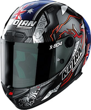 Nolan X-804 RS Ultra Carbon Stoner 10th Anniv., integral helmet