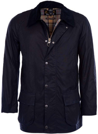 Barbour Men's Bristol Wax Jacket Navy Ufôrede jakker XL