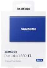 Samsung T7 Portable Indigo Blue 500GB